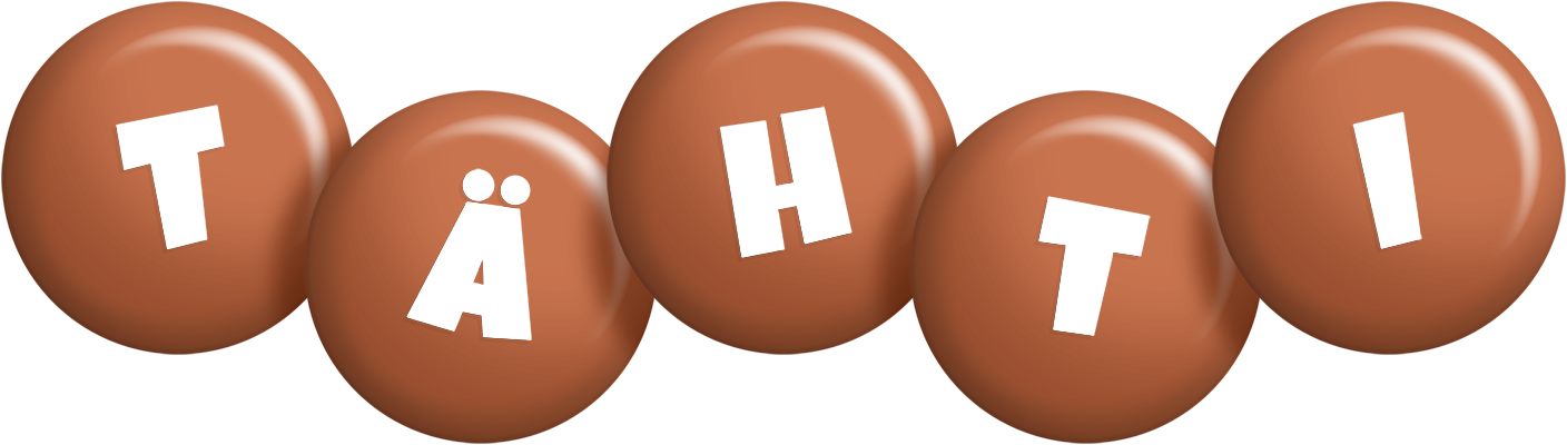 Tähti candy-brown logo