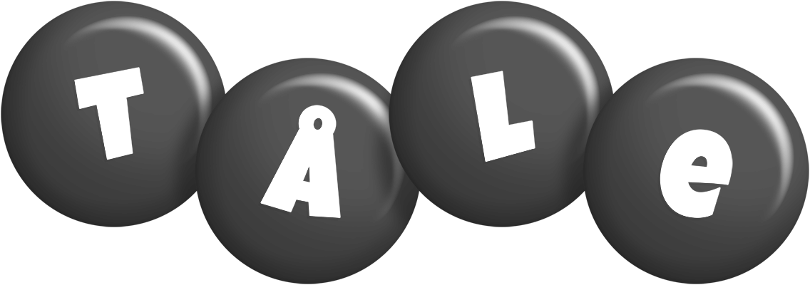 Tåle candy-black logo