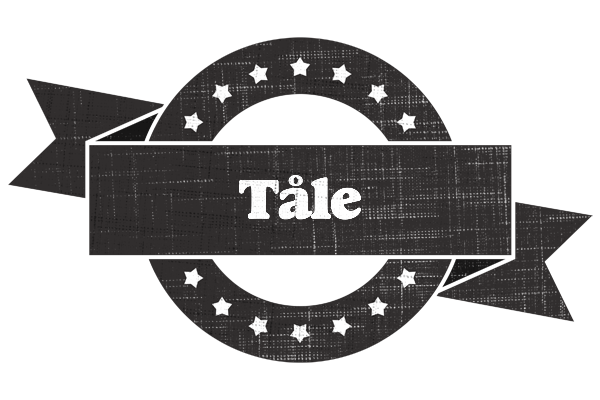 Tåle grunge logo