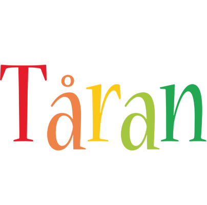 Tåran birthday logo