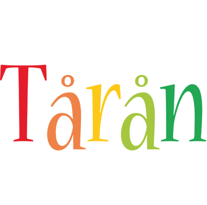 Tårån birthday logo