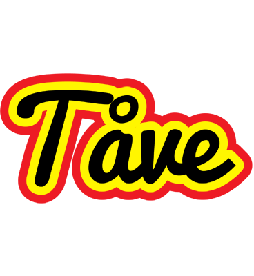 Tåve flaming logo