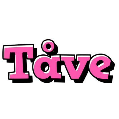 Tåve girlish logo