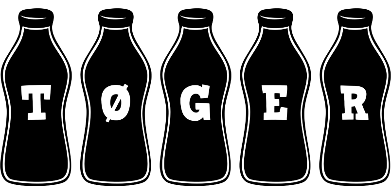 Tøger bottle logo