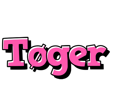 Tøger girlish logo