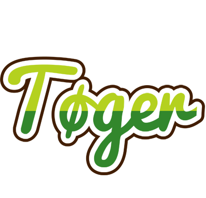 Tøger golfing logo
