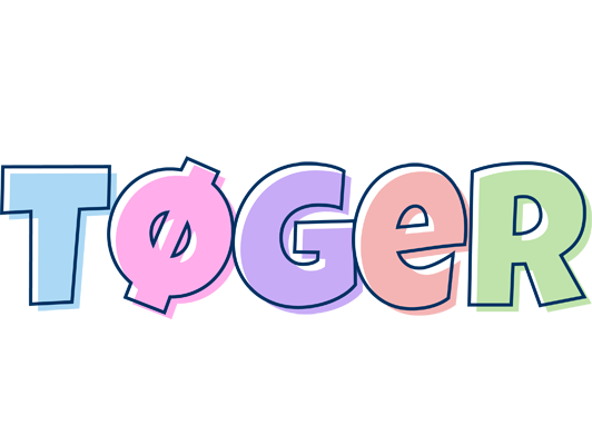 Tøger pastel logo