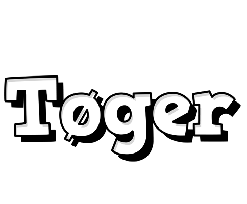 Tøger snowing logo