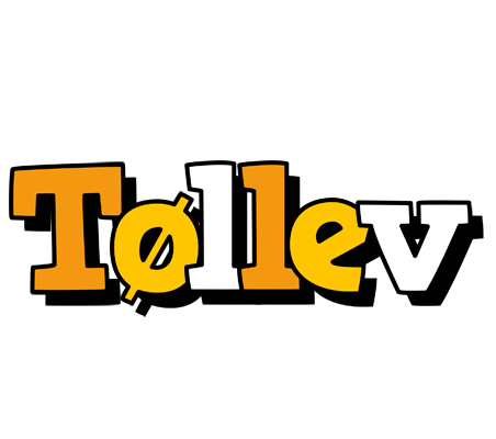 Tøllev cartoon logo