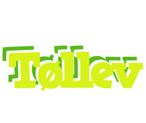 Tøllev citrus logo