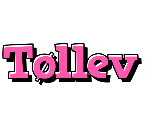 Tøllev girlish logo