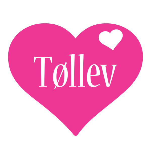 Tøllev love-heart logo