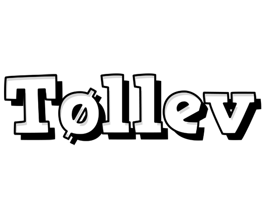 Tøllev snowing logo
