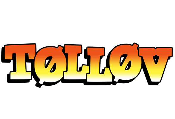 Tølløv sunset logo