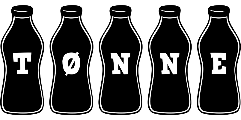Tønne bottle logo