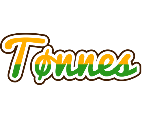 Tønnes banana logo