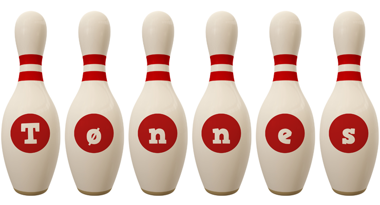 Tønnes bowling-pin logo
