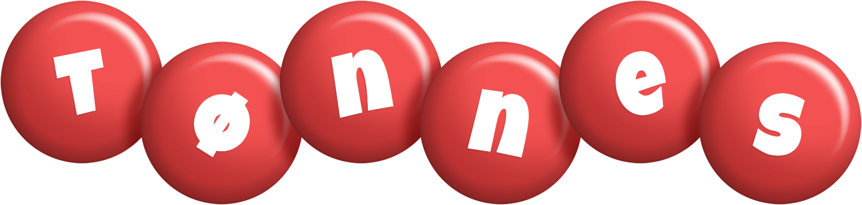 Tønnes candy-red logo