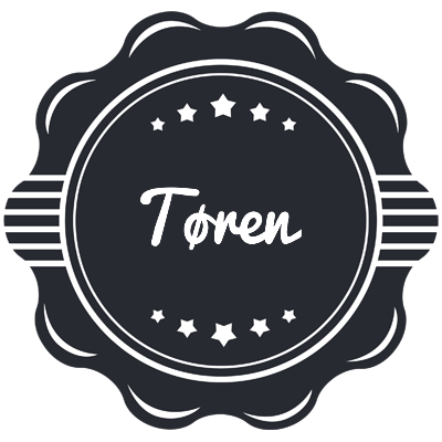 Tøren badge logo