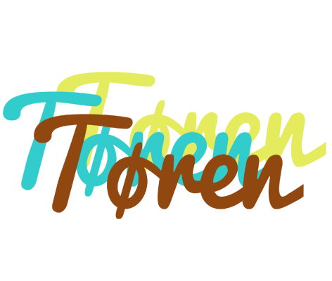 Tøren cupcake logo