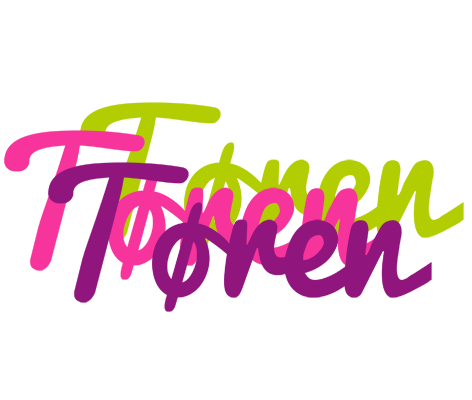 Tøren flowers logo