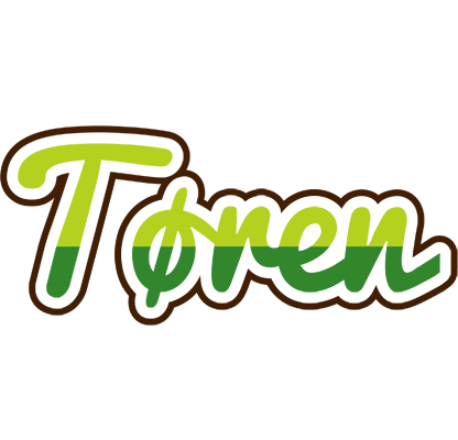 Tøren golfing logo