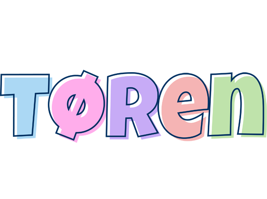 Tøren pastel logo