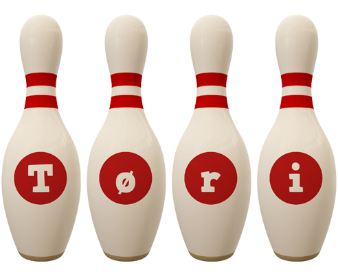 Tøri bowling-pin logo