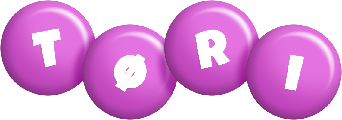 Tøri candy-purple logo
