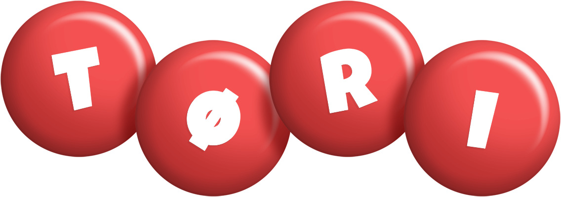Tøri candy-red logo