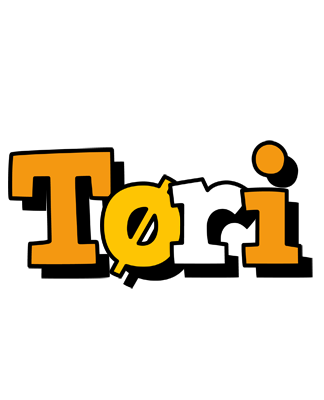 Tøri cartoon logo
