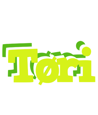 Tøri citrus logo