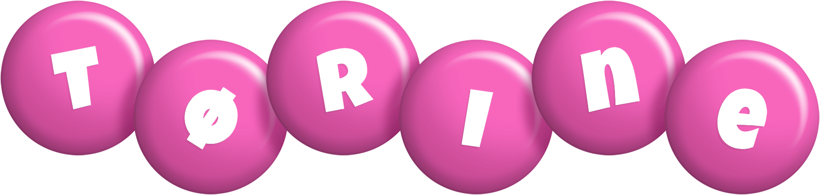 Tørine candy-pink logo