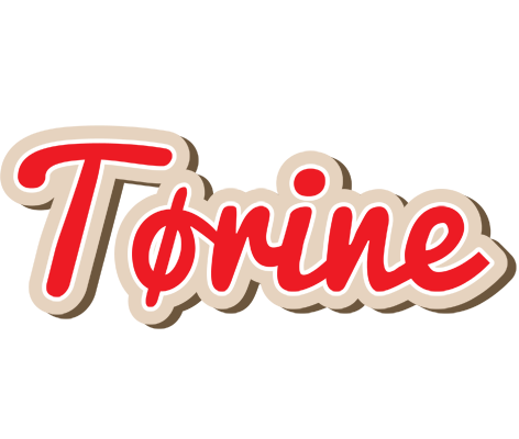Tørine chocolate logo