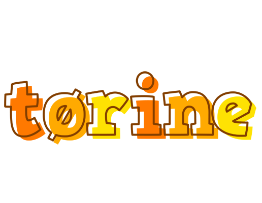 Tørine desert logo