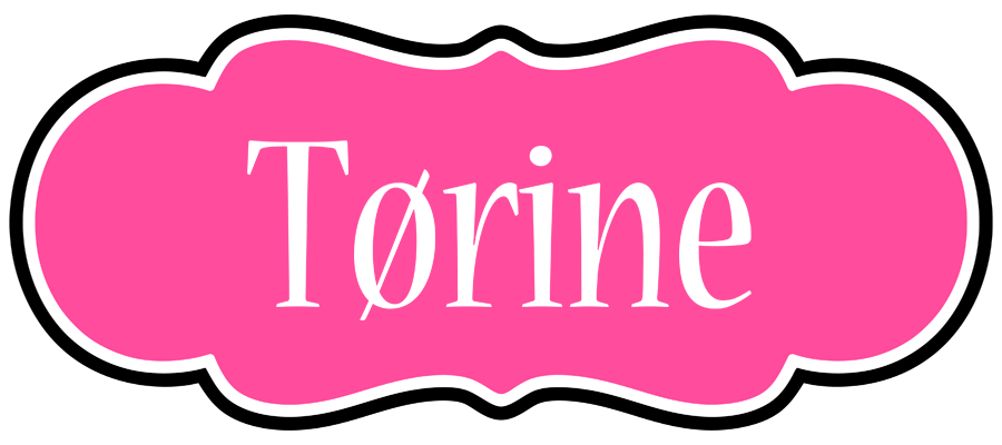 Tørine invitation logo