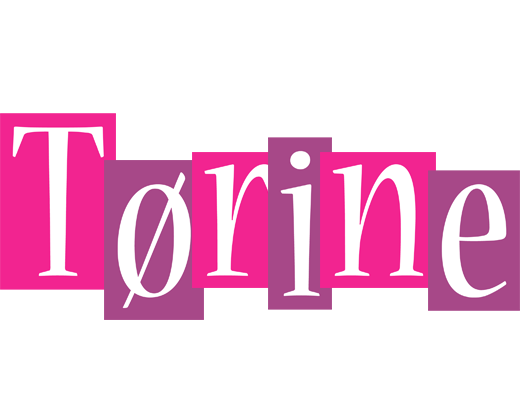 Tørine whine logo