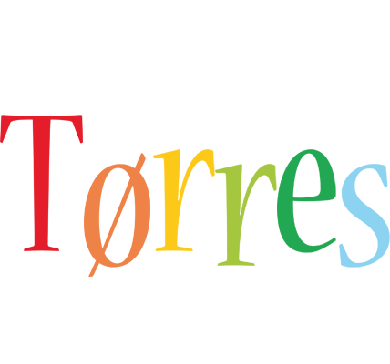 Tørres birthday logo
