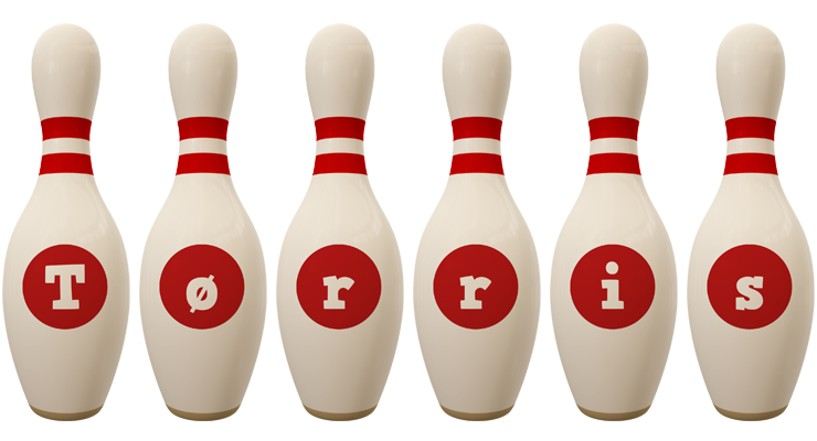 Tørris bowling-pin logo