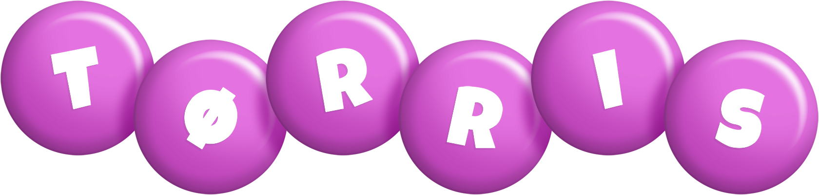 Tørris candy-purple logo