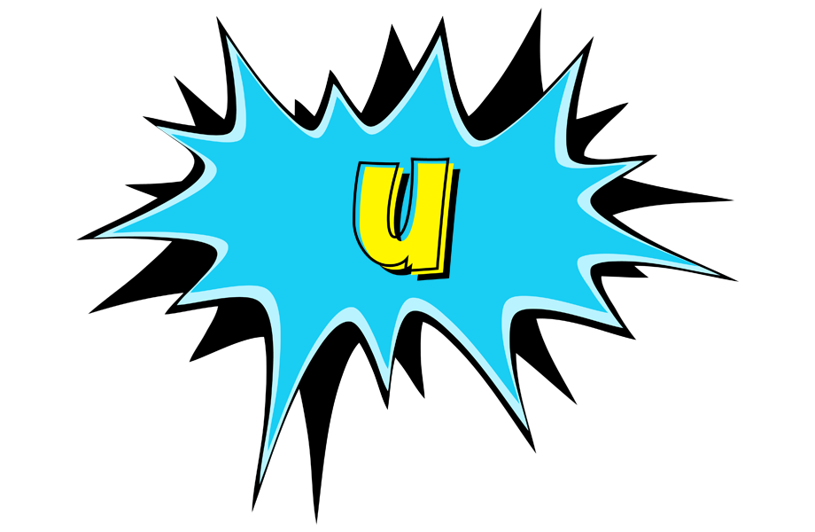 U amazing logo