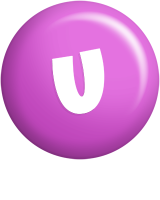 U candy-purple logo
