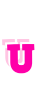 U dancing logo