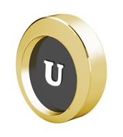 U gold logo