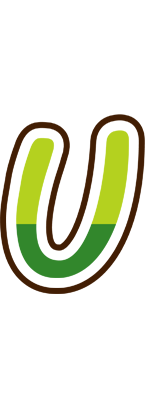U golfing logo