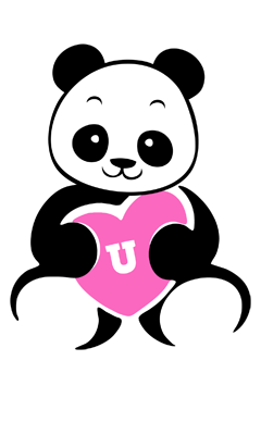 U love-panda logo