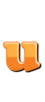 U orange logo