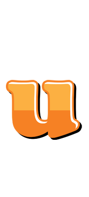 U orange logo