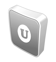 U silver logo