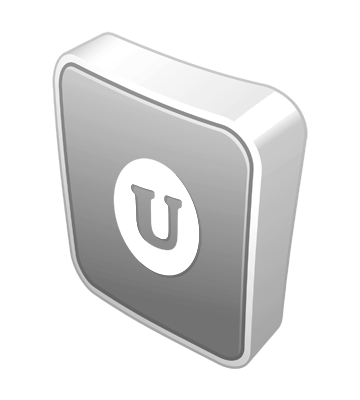 U silver logo